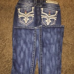 rock revived jeans